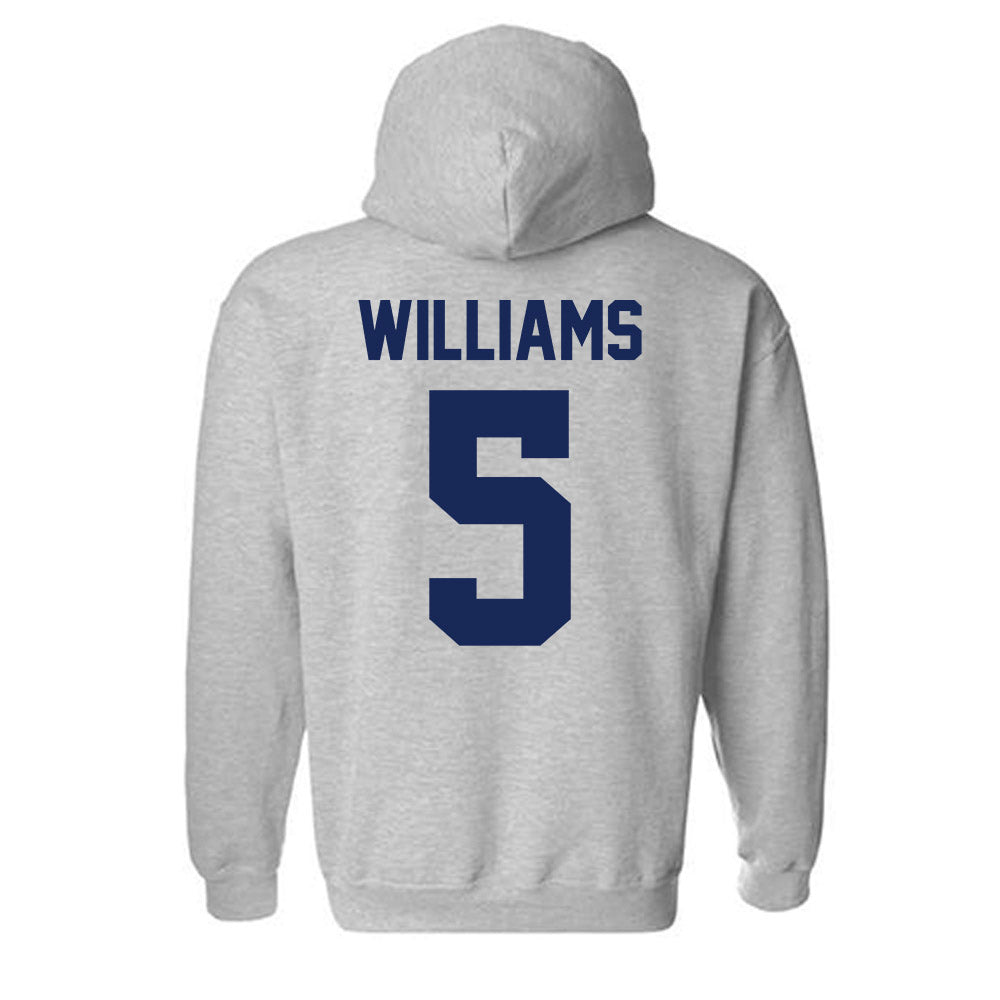Rice - NCAA Men's Basketball : Jordan Williams - Classic Shersey Hooded Sweatshirt-1