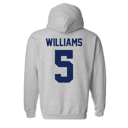 Rice - NCAA Men's Basketball : Jordan Williams - Classic Shersey Hooded Sweatshirt-1