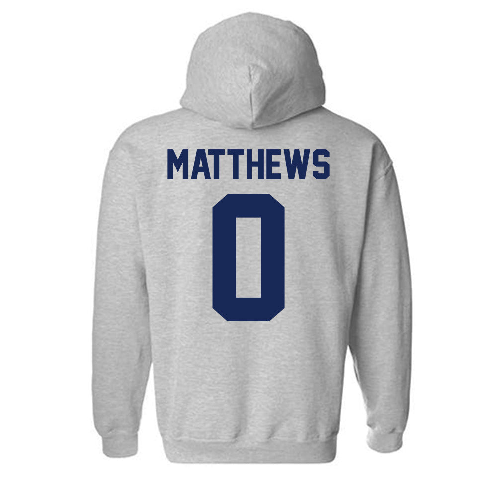 Rice - NCAA Football : Payton Matthews - Classic Shersey Hooded Sweatshirt-1