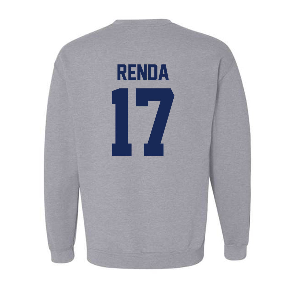 Rice - NCAA Football : Jake Renda - Classic Shersey Crewneck Sweatshirt-1