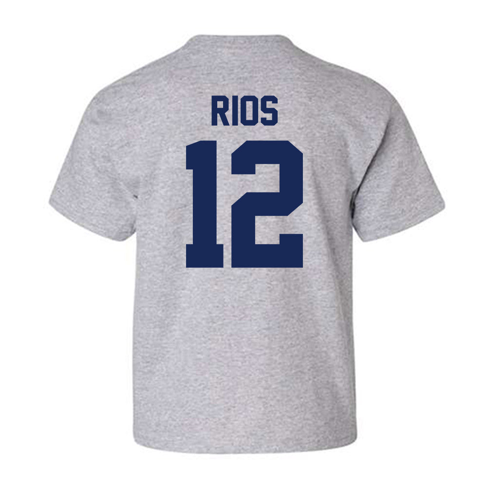 Rice - NCAA Baseball : Lorenzo Rios - Classic Shersey Youth T-Shirt-1