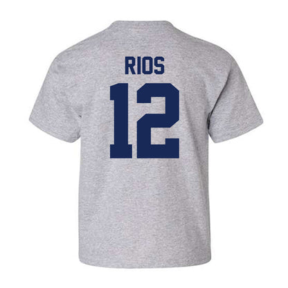 Rice - NCAA Baseball : Lorenzo Rios - Classic Shersey Youth T-Shirt-1