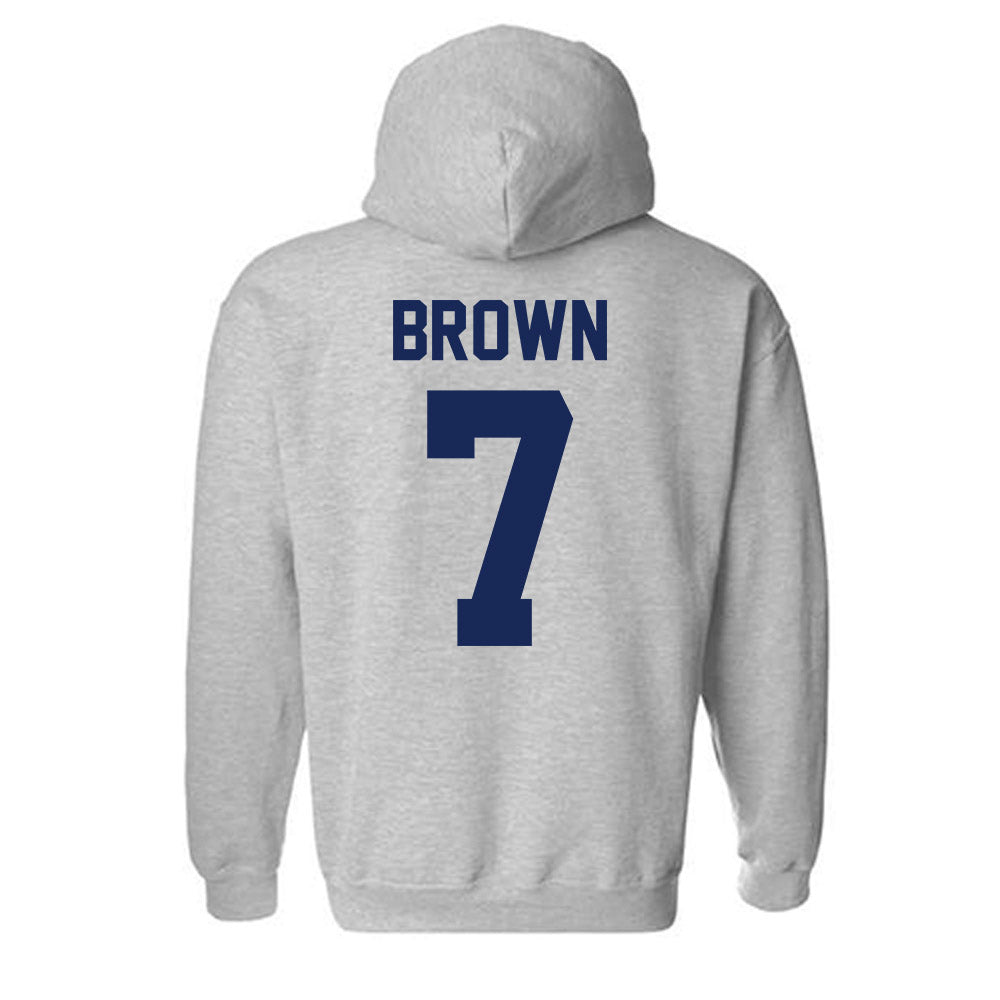 Rice - NCAA Football : Angelo "AJ" Brown - Classic Shersey Hooded Sweatshirt-1