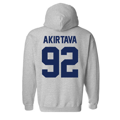 Rice - NCAA Football : Luca Akirtava - Classic Shersey Hooded Sweatshirt-1