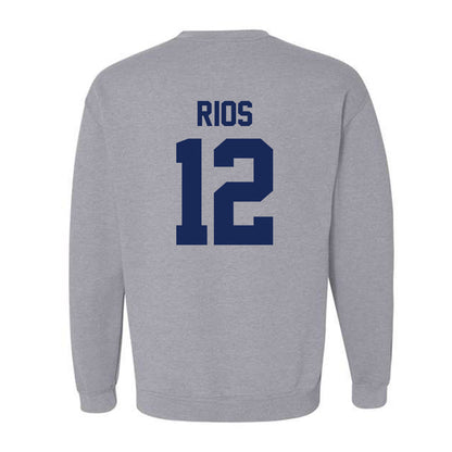 Rice - NCAA Baseball : Lorenzo Rios - Classic Shersey Crewneck Sweatshirt-1