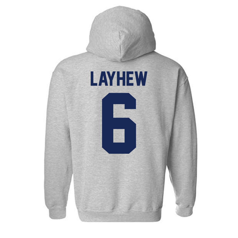 Rice - NCAA Baseball : LJ Layhew - Classic Shersey Hooded Sweatshirt-1