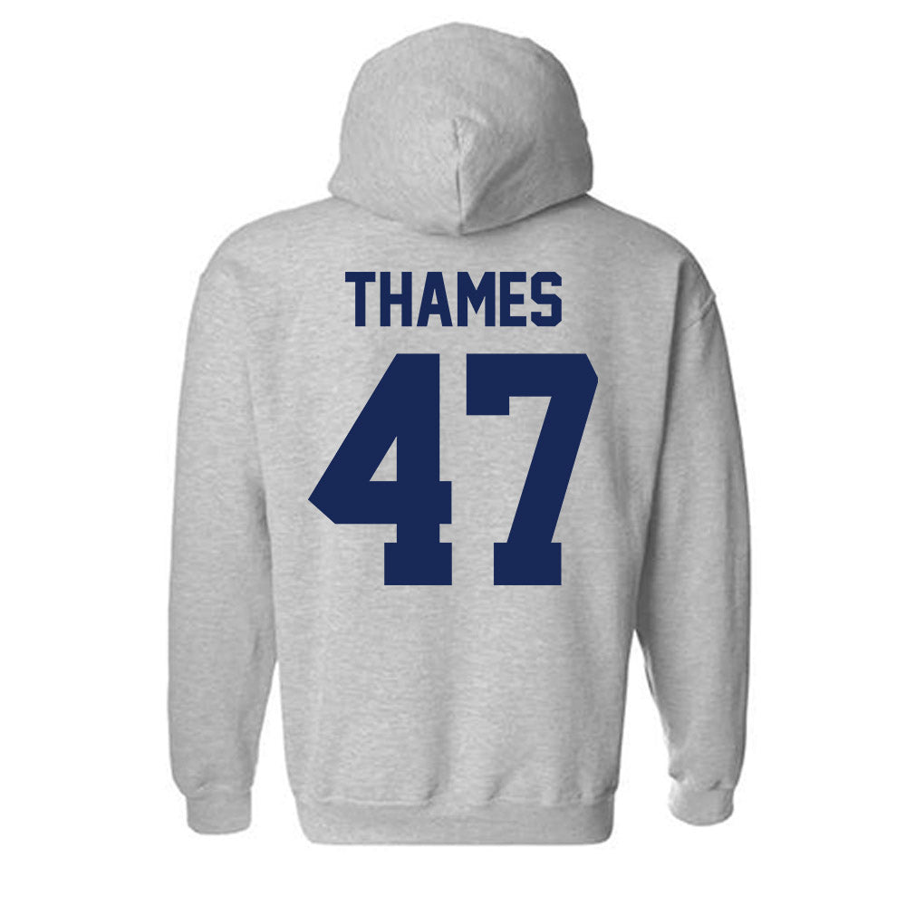 Rice - NCAA Football : Ty Thames - Classic Shersey Hooded Sweatshirt-1