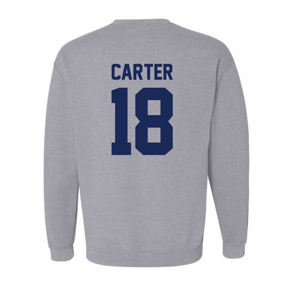 Rice - NCAA Football : Owen Carter - Classic Shersey Crewneck Sweatshirt-1