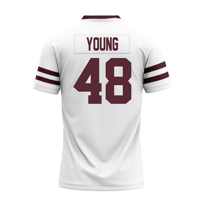 Texas State - NCAA Football : Braylon Young - Premium Football Jersey-1