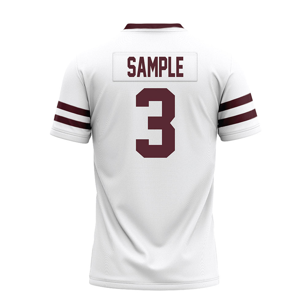 Texas State - NCAA Football : Zechariah Sample - Premium Football Jersey-1