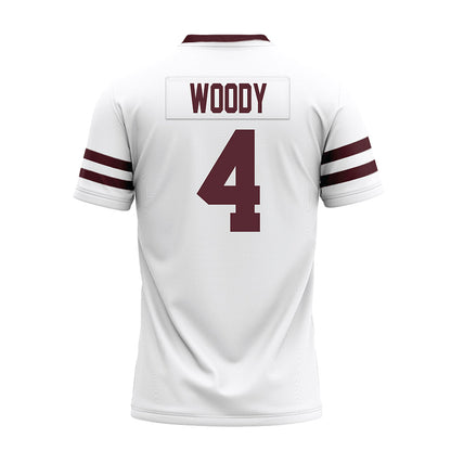 Texas State - NCAA Football : Tae Woody - Premium Football Jersey-1