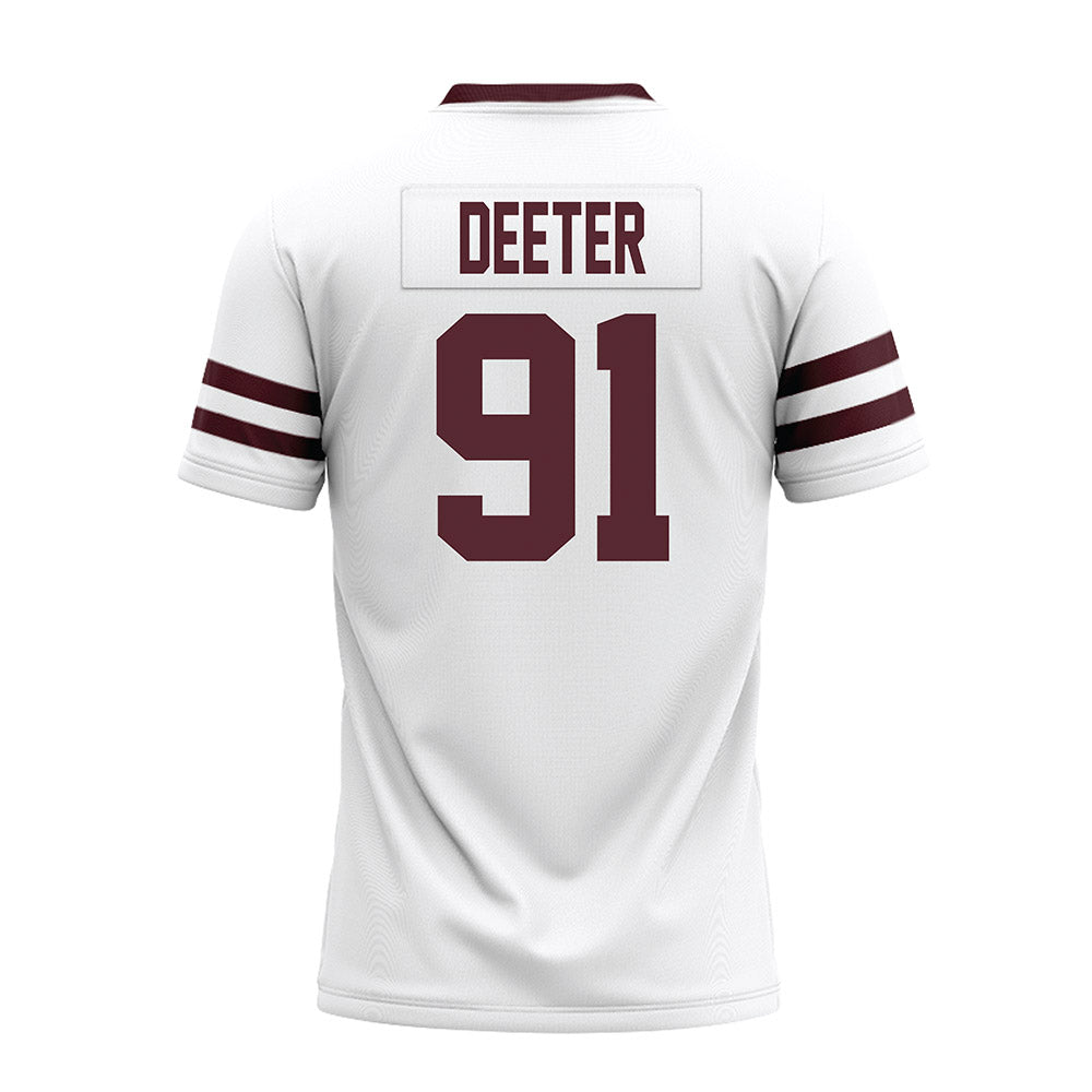 Texas State - NCAA Football : Jp Deeter - Premium Football Jersey-1