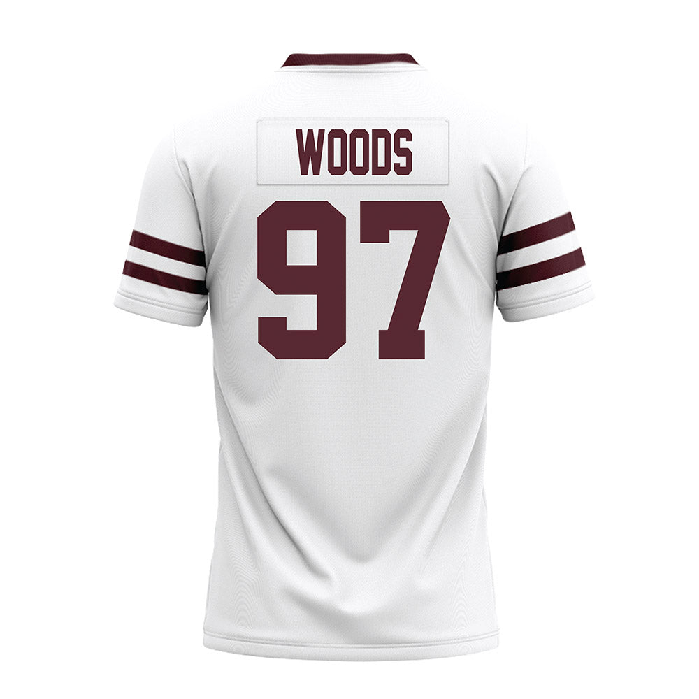 Texas State - NCAA Football : Devarrick Woods - Premium Football Jersey-1