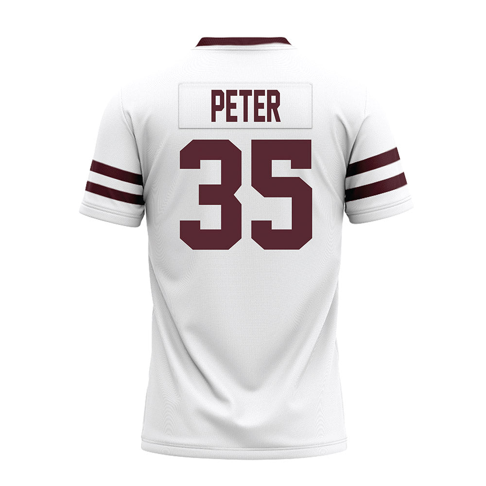Texas State - NCAA Football : Emmanuel Peter - Premium Football Jersey-1