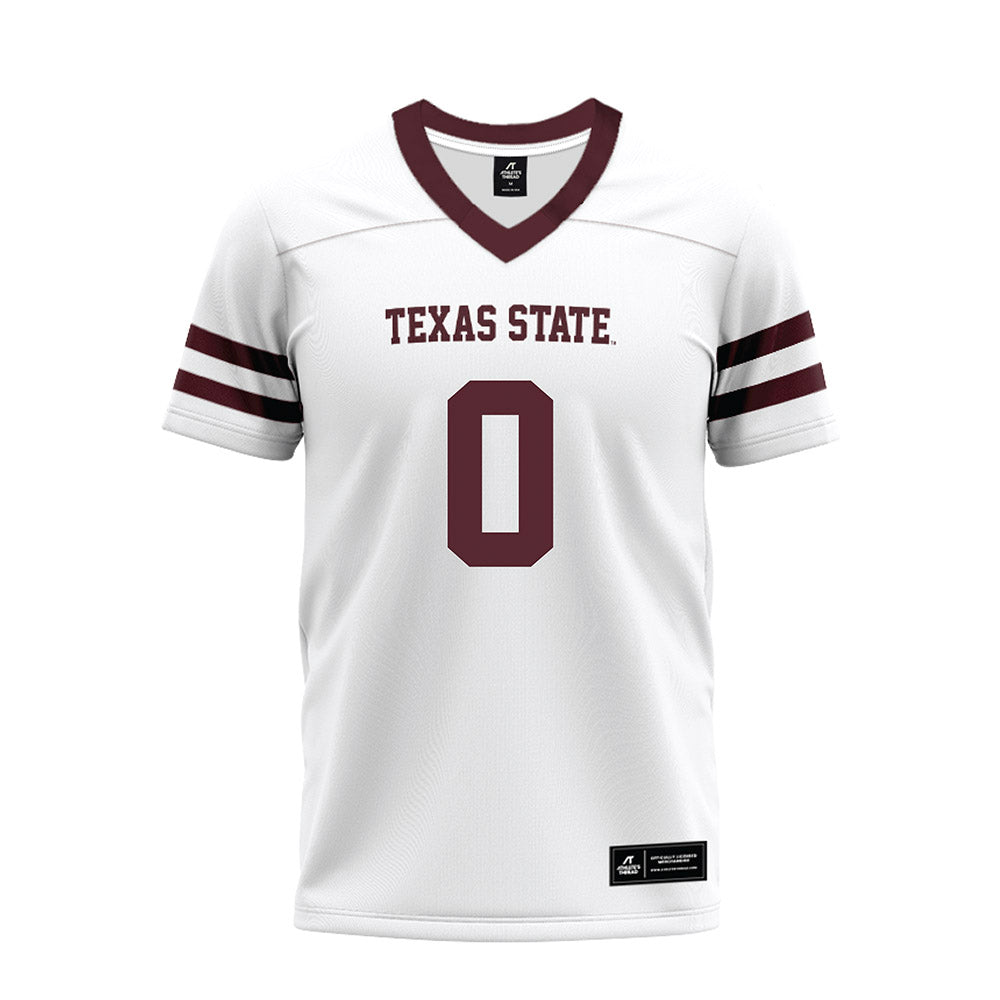 Texas State - NCAA Football : Taji Atkins - Premium Football Jersey-0