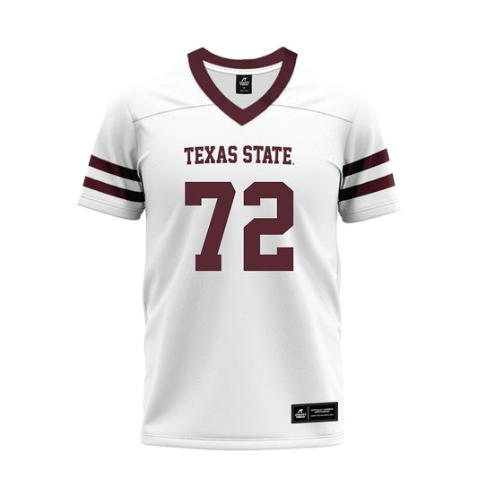 Texas State - NCAA Football : Kirk Gildon - Premium Football Jersey-0