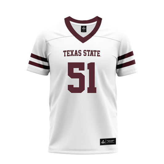 Texas State - NCAA Football : Darian Snell - Premium Football Jersey-0