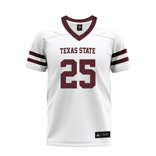 Texas State - NCAA Football : skylar lewis - Premium Football Jersey-0
