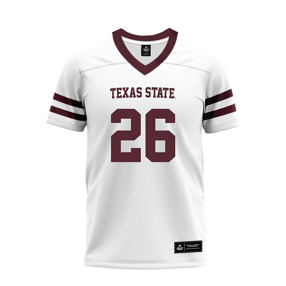 Texas State - NCAA Football : Michael Boudoin III - Premium Football Jersey