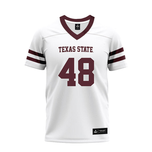 Texas State - NCAA Football : Braylon Young - Premium Football Jersey-0
