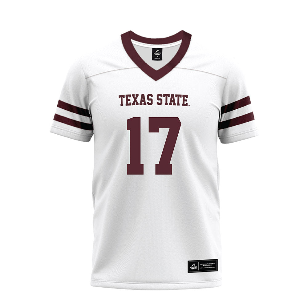 Texas State - NCAA Football : chris jones - Premium Football Jersey-0