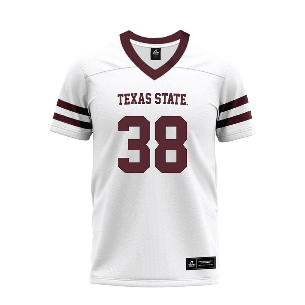 Texas State - NCAA Football : David Nunez - Premium Football Jersey-0