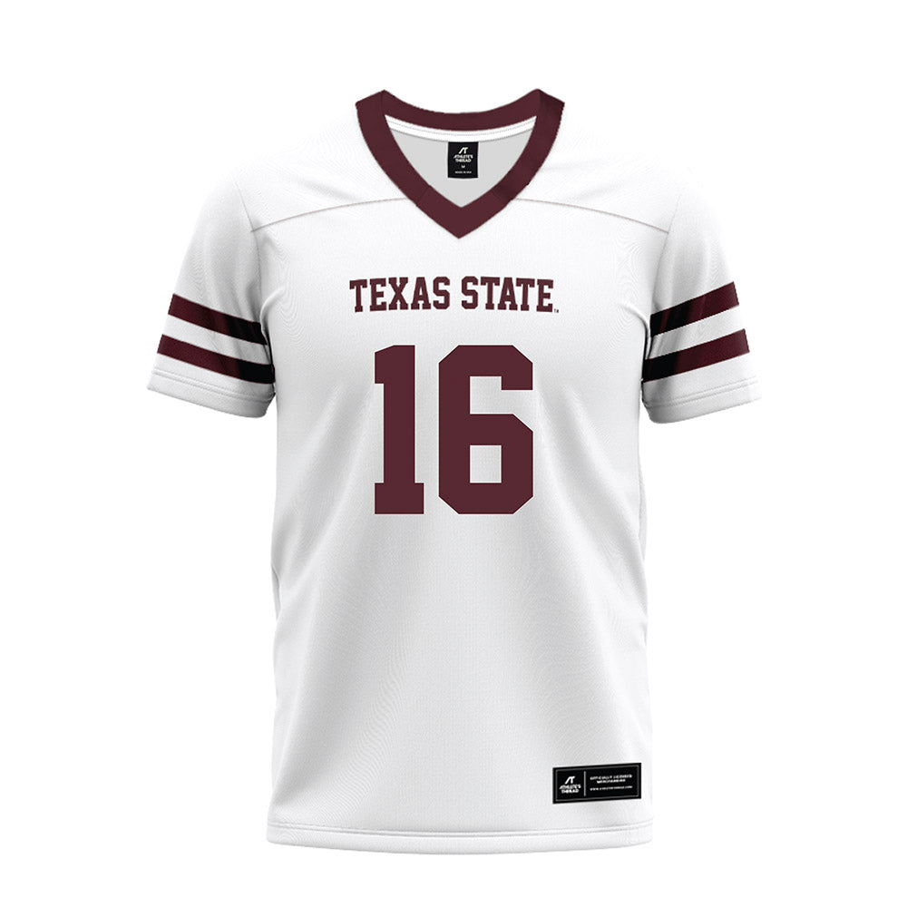 Texas State - NCAA Football : Terrence Cooks II - Premium Football Jersey-0