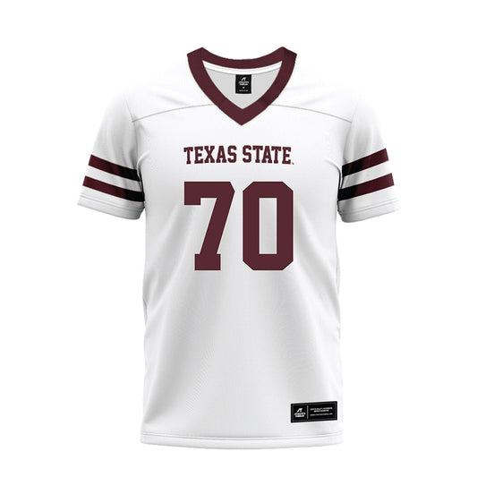 Texas State - NCAA Football : Ameer Ross - Premium Football Jersey-0