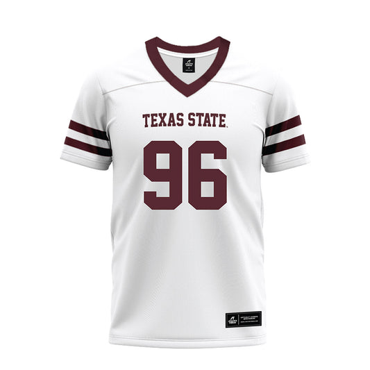 Texas State - NCAA Football : Bryce Carter - Premium Football Jersey-0