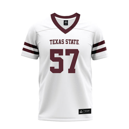 Texas State - NCAA Football : Lincoln Petitjean - Premium Football Jersey-0