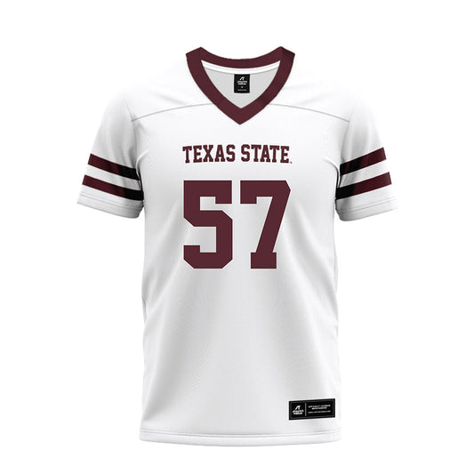 Texas State - NCAA Football : Lincoln Petitjean - Premium Football Jersey-0