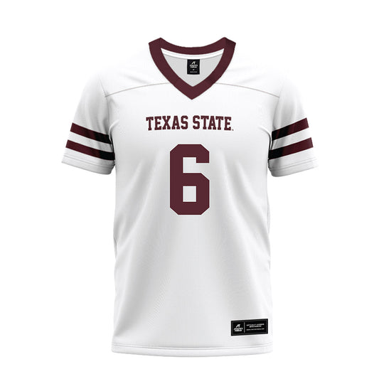 Texas State - NCAA Football : Dylan Jackson - Premium Football Jersey-0