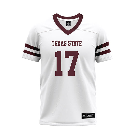 Texas State - NCAA Football : Gavin Parkhurst - Premium Football Jersey-0
