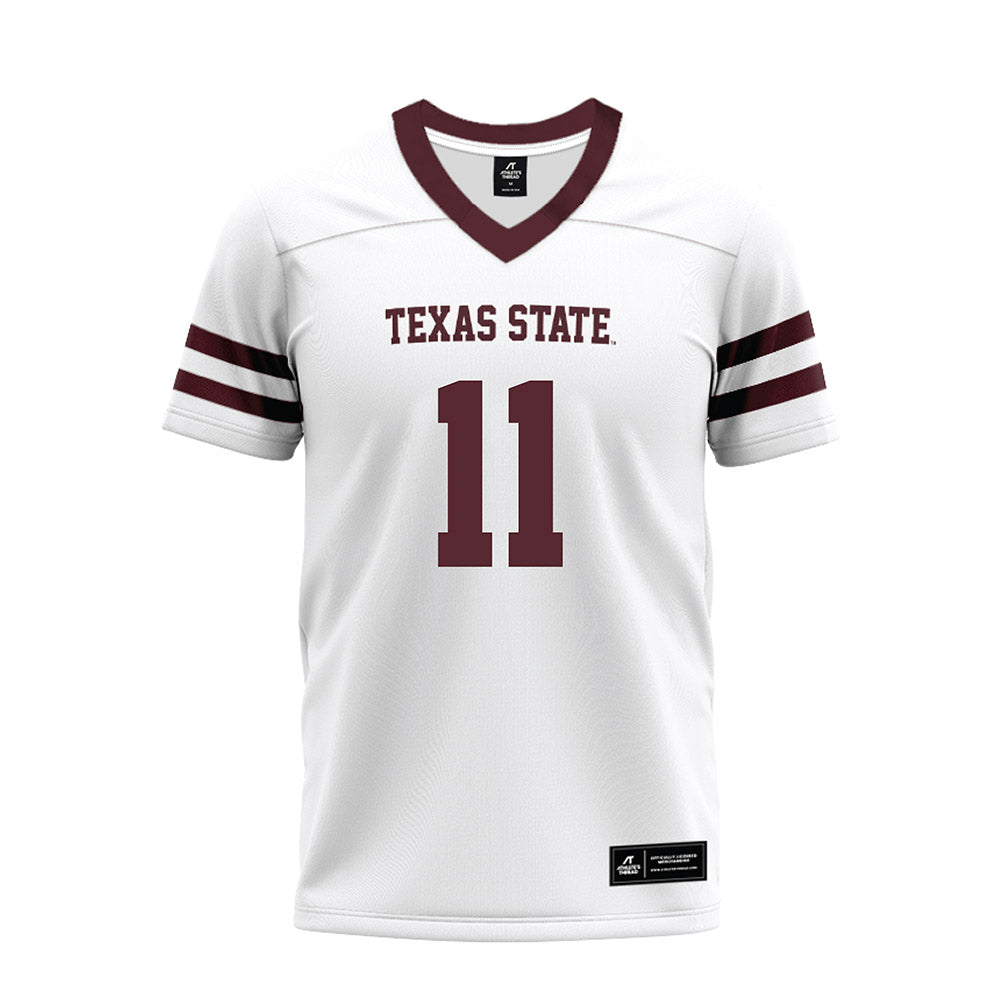 Texas State - NCAA Football : Beau Sparks - Premium Football Jersey-0