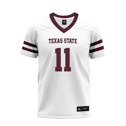 Texas State - NCAA Football : Beau Sparks - Premium Football Jersey-0