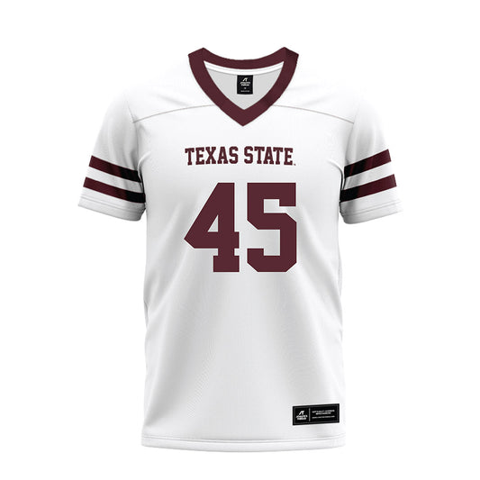 Texas State - NCAA Football : Austin Turner - Premium Football Jersey-0