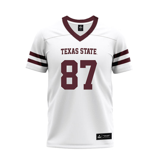Texas State - NCAA Football : Kristopher Willis - Premium Football Jersey-0