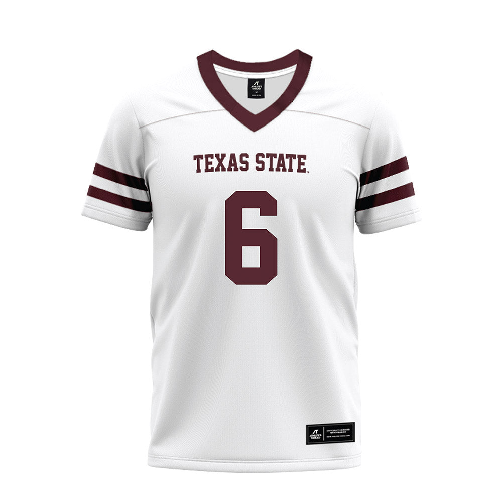 Texas State - NCAA Football : Jo’Laison Landry - Premium Football Jersey-0