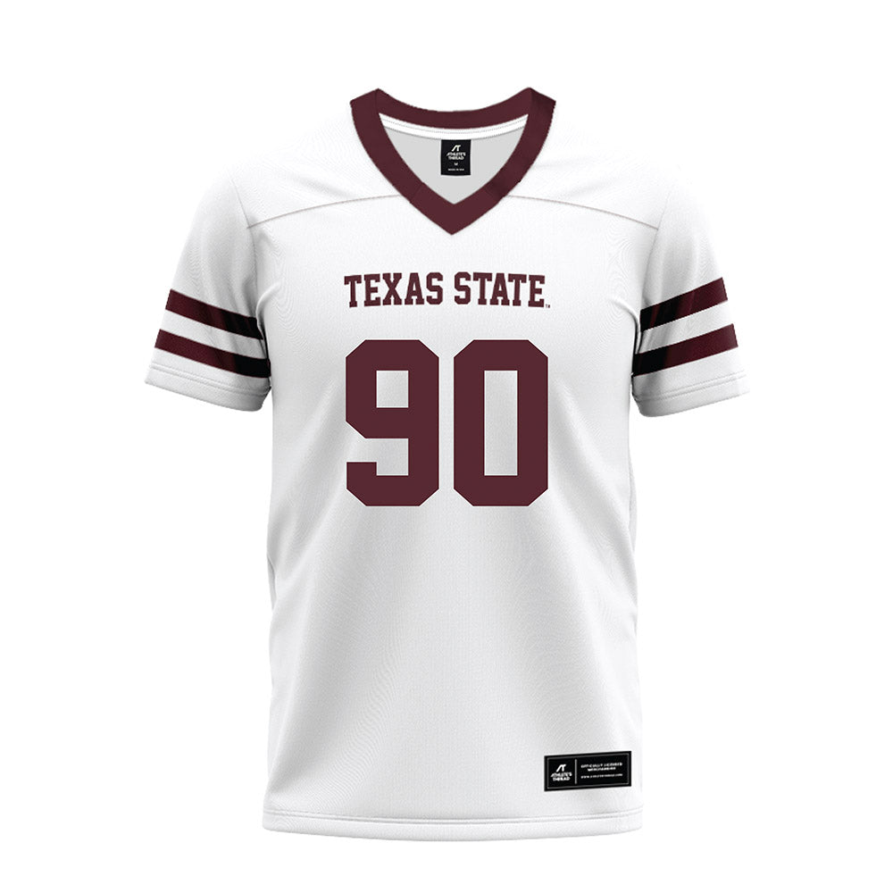 Texas State - NCAA Football : Chancellor Owens - Premium Football Jersey-0