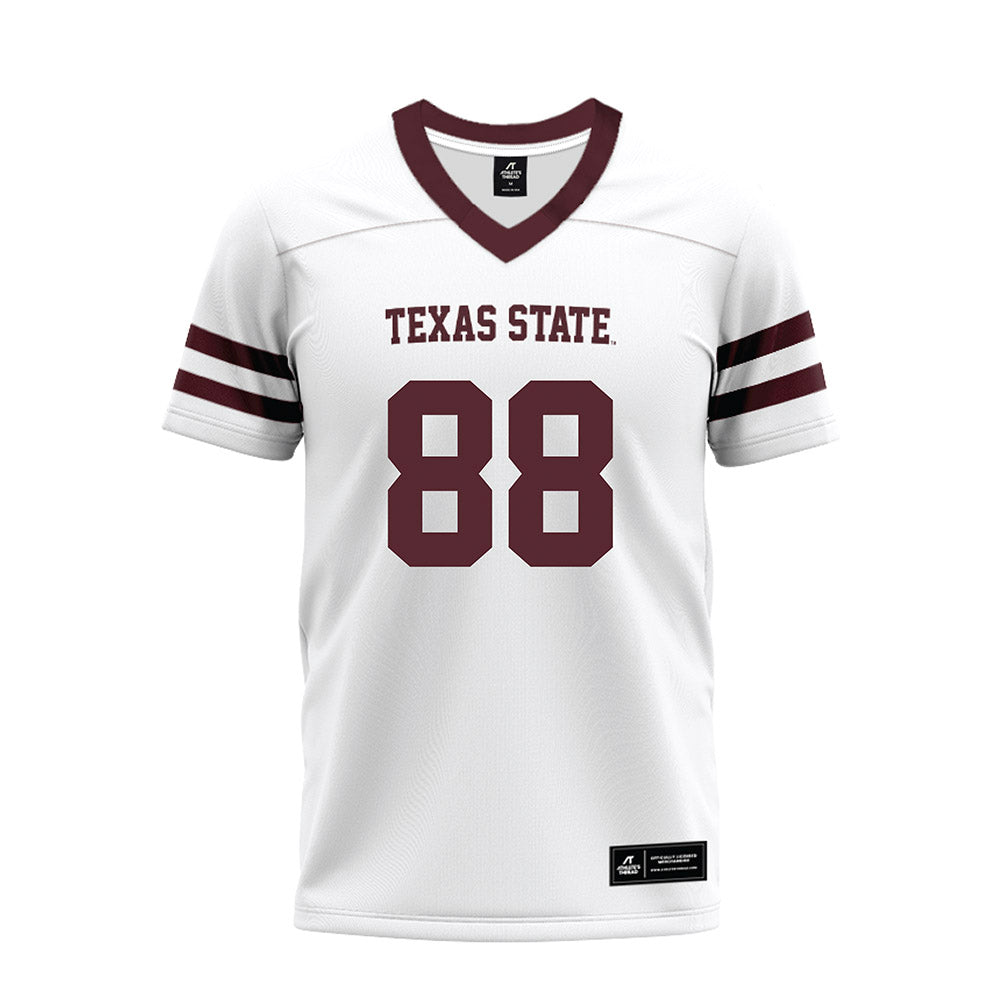 Texas State - NCAA Football : Tucker Cusano - Premium Football Jersey-0