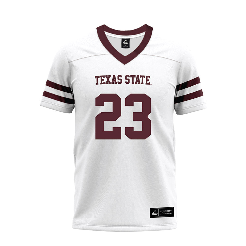 Texas State - NCAA Football : Darius Davis - Premium Football Jersey-0