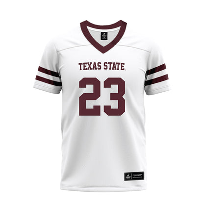 Texas State - NCAA Football : Darius Davis - Premium Football Jersey-0