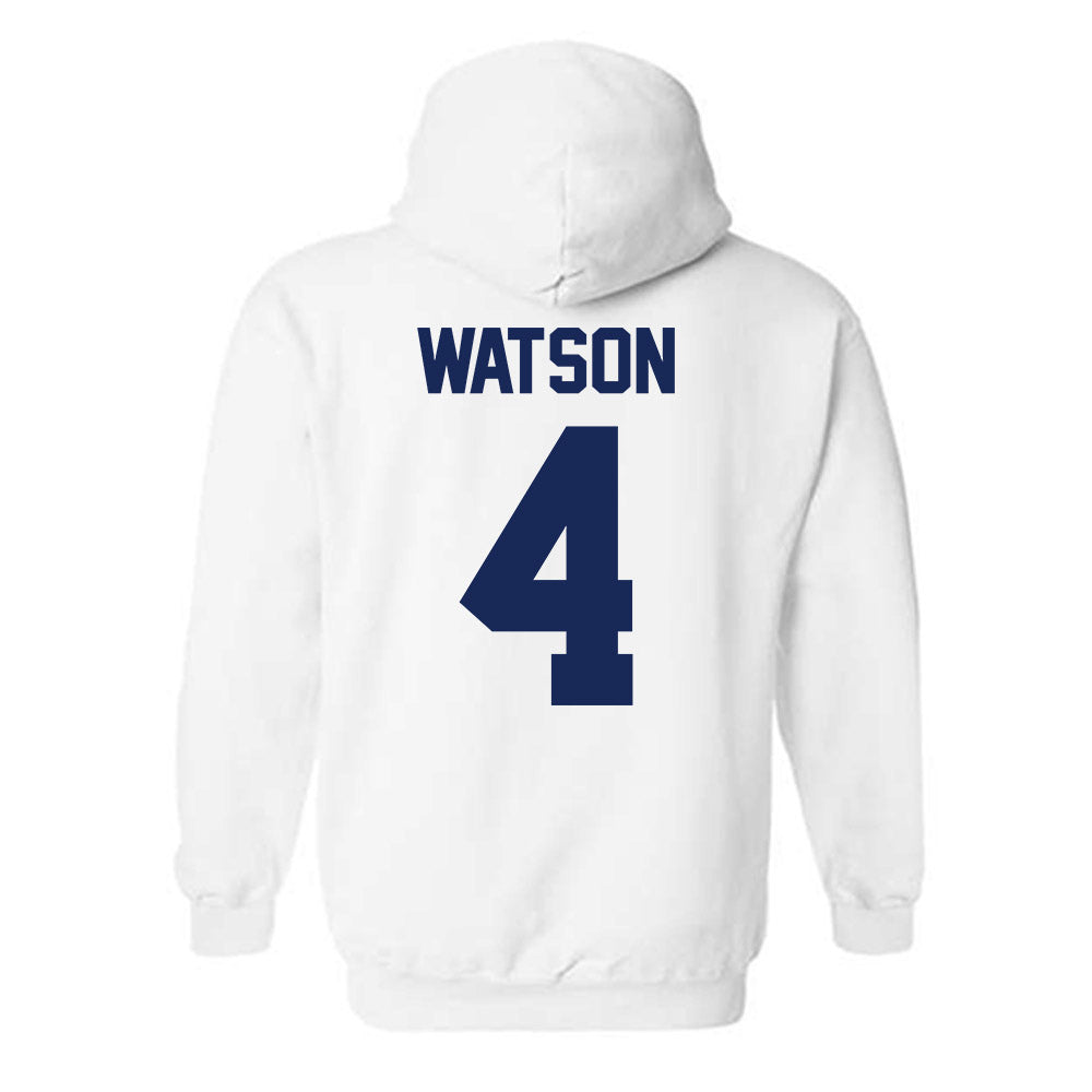 Rice - NCAA Football : Tariq Watson - Classic Shersey Hooded Sweatshirt-1