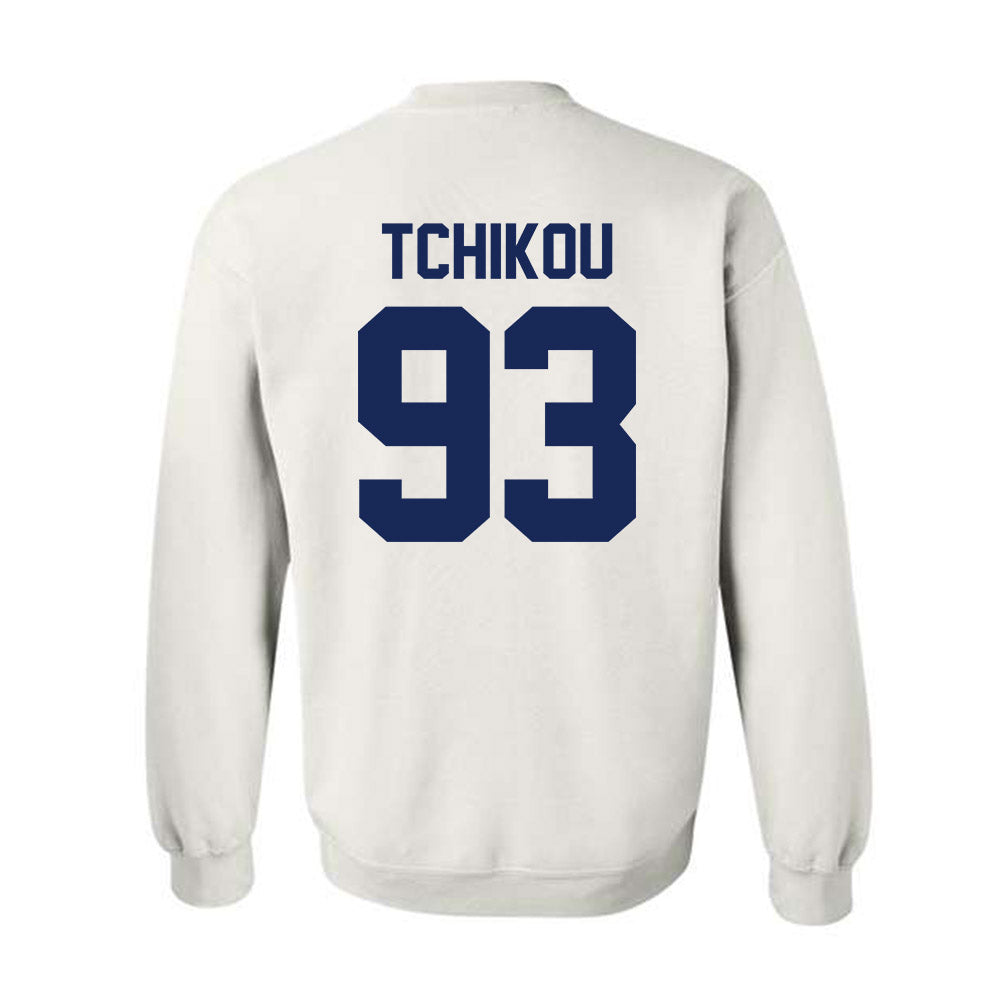 Rice - NCAA Football : Quincy Tchikou - Classic Shersey Crewneck Sweatshirt-1