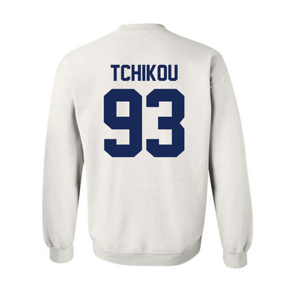 Rice - NCAA Football : Quincy Tchikou - Classic Shersey Crewneck Sweatshirt-1