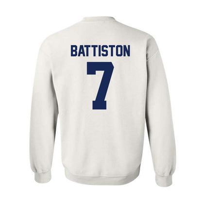 Rice - NCAA Women's Basketball : Louann Battiston - Classic Shersey Crewneck Sweatshirt-1
