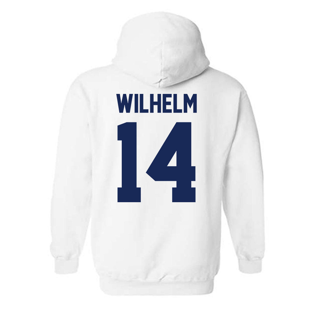 Rice - NCAA Football : Ayden Wilhelm - Classic Shersey Hooded Sweatshirt-1