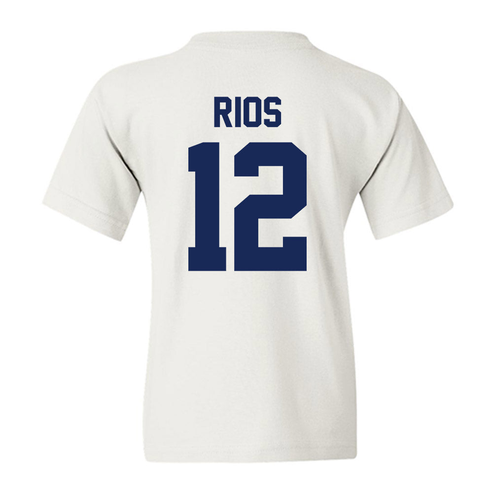 Rice - NCAA Baseball : Lorenzo Rios - Classic Shersey Youth T-Shirt-1