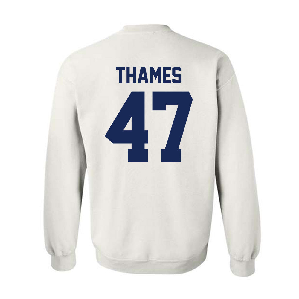 Rice - NCAA Football : Ty Thames - Classic Shersey Crewneck Sweatshirt-1
