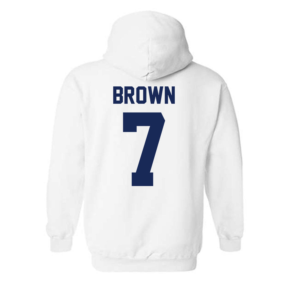Rice - NCAA Football : Angelo "AJ" Brown - Classic Shersey Hooded Sweatshirt-1
